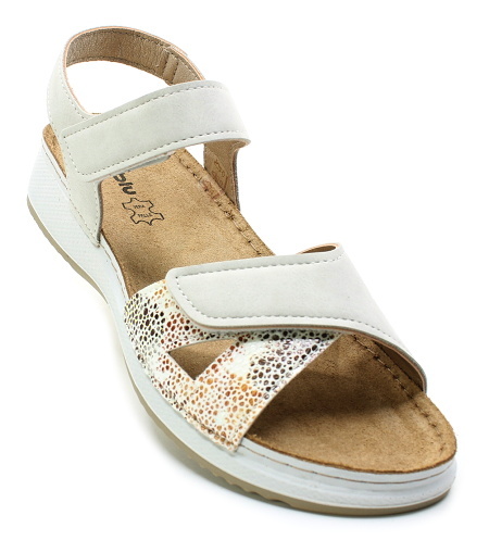 INBLU SD000002 beige, dámské sandály