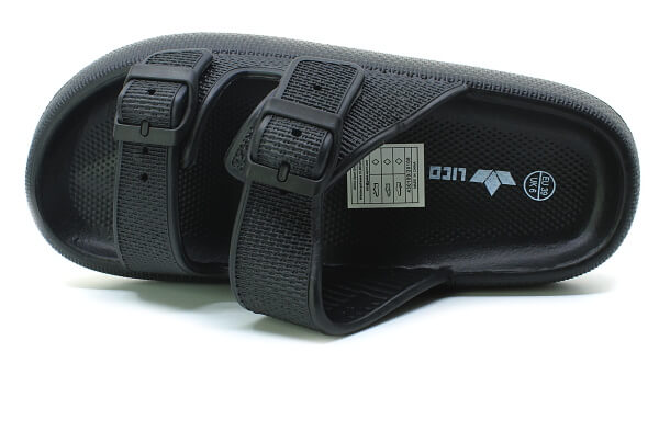 LICO Hawaii 430109 schwarz, dámské pantofle