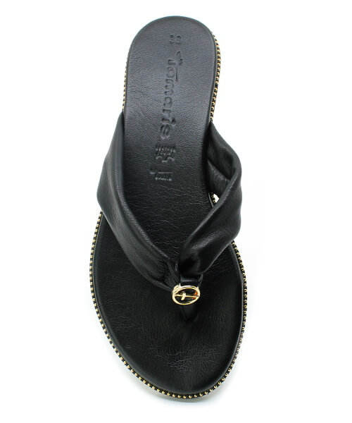 TAMARIS 1-27126-44 001 black, dámské žabky vel.38
