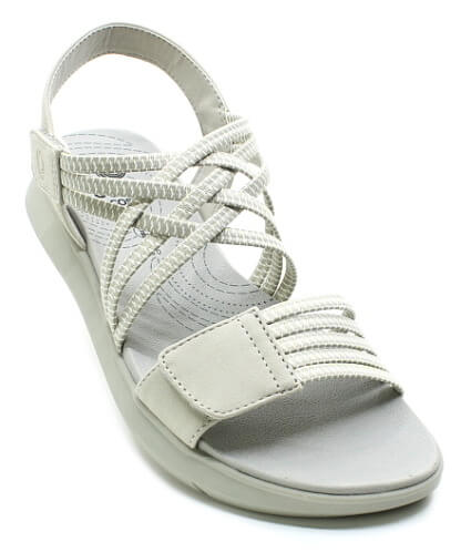 JANA 8-28766-42 231 stone, dámské sandály