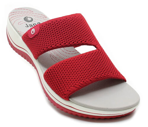 JANA 8-27270-43 500 red, dámské pantofle vel.37