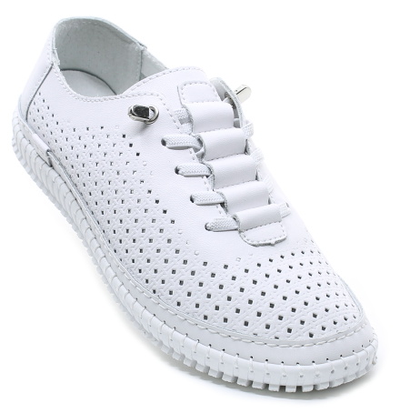 FILIPPO DP6837/25 WH bílá, dámské polobotky