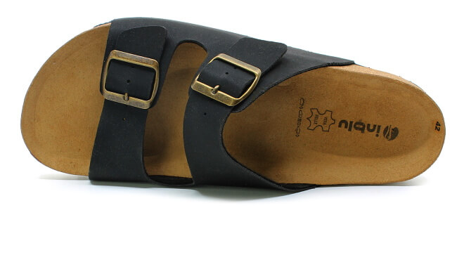 INBLU NU000012 black, pánské pantofle