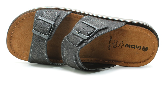 INBLU BU000016 black, pánské pantofle