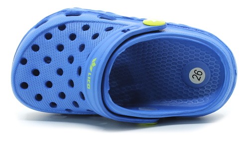 LICO Manus 430125 blau, dětské pantofle vel.27