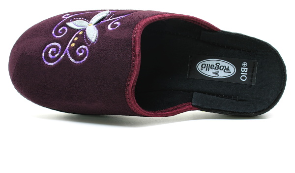 ROGALLO 3360/034 fialová, dámská domácí obuv