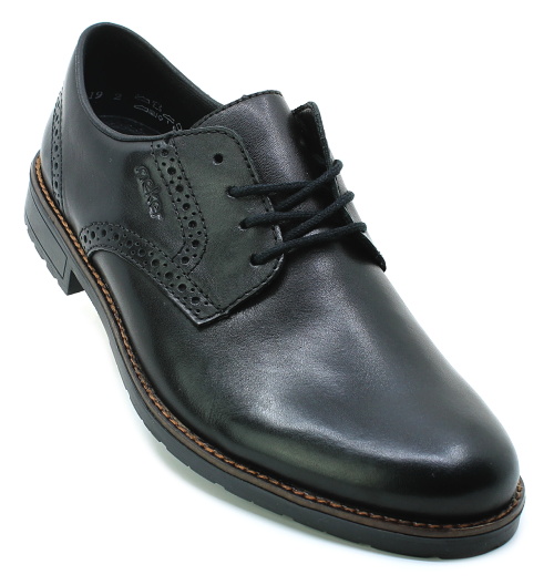RIEKER 14642-00 black, pánské polobotky vel.46