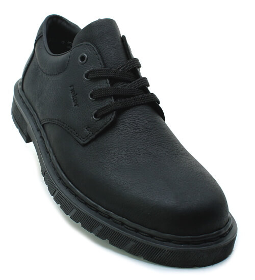 RIEKER 31610-00 black, pánské polobotky