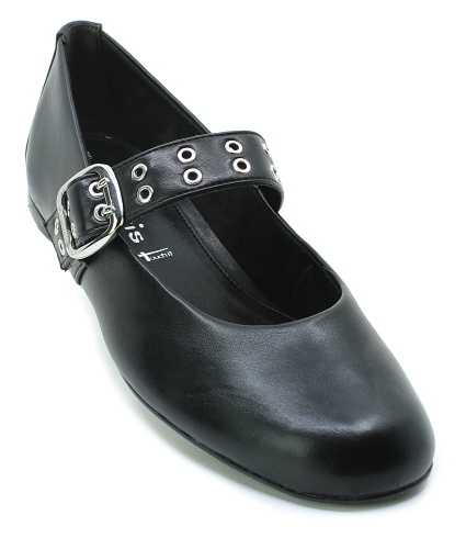 TAMARIS 1-22169-45 001 black, dámské baleriny