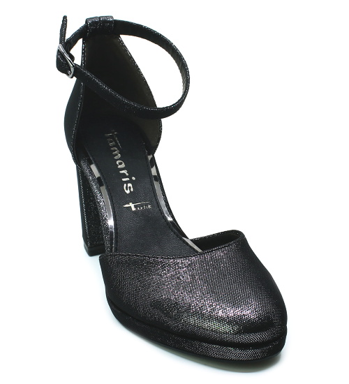 TAMARIS 1-22463-45 914 pewter glam, společenské lodičky