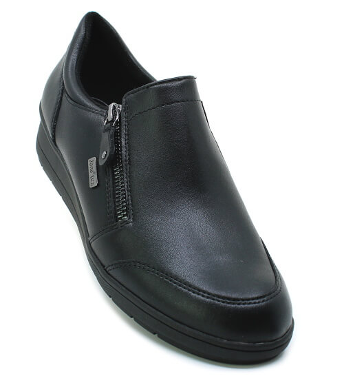 JANA 8-24701-45 001 black, dámské polobotky vel.40