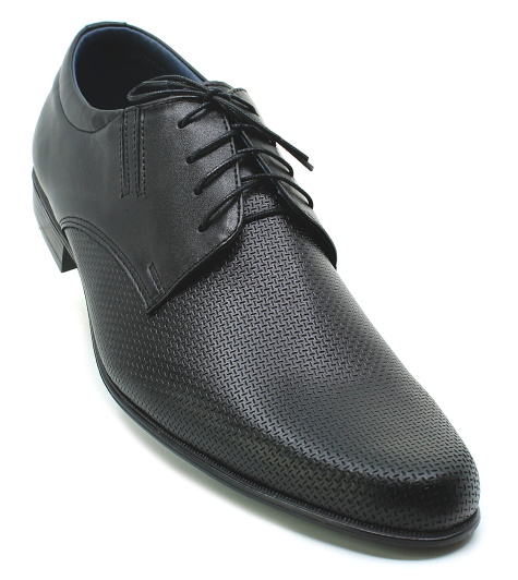 HILBY 115 black, pánské polobotky 