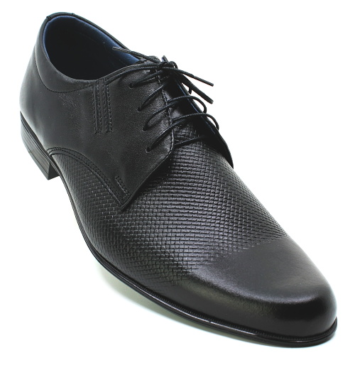 HILBY M27 black, pánské polobotky 