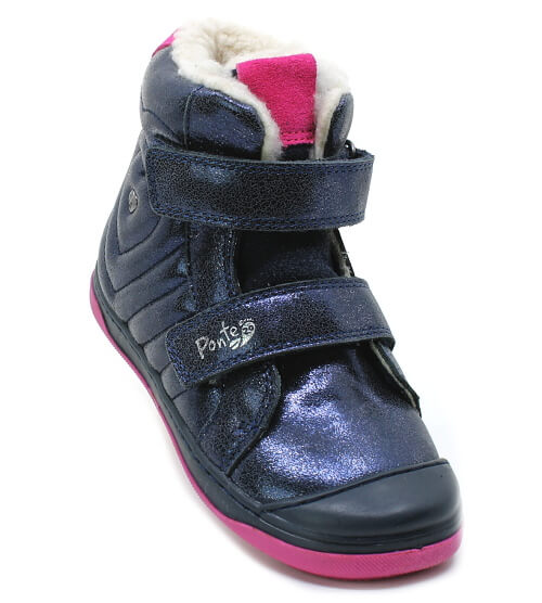 PONTE DA07-5-2475 royal blue, dětská zimní obuv vel.29