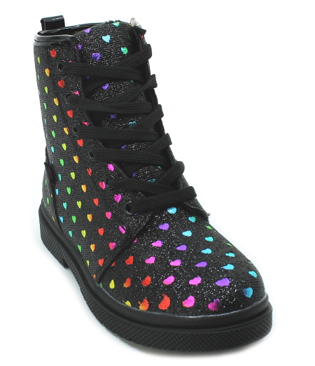 LICO Isalie 320371 schwarz/bunt, dětská obuv