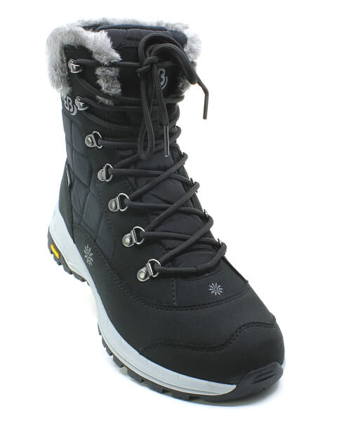 BRÜTTING HIMALAYA 711106 shwarz/grau, dámská zimní obuv vel.42