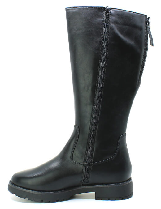 JANA 8-25564-43 001 black, dámské kozačky