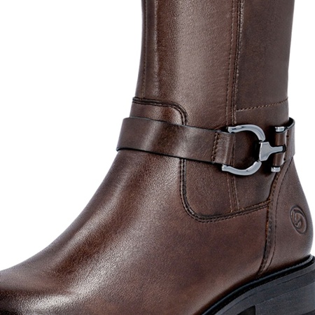 REMONTE D2W77-25 brown, dámské kozačky vel.37