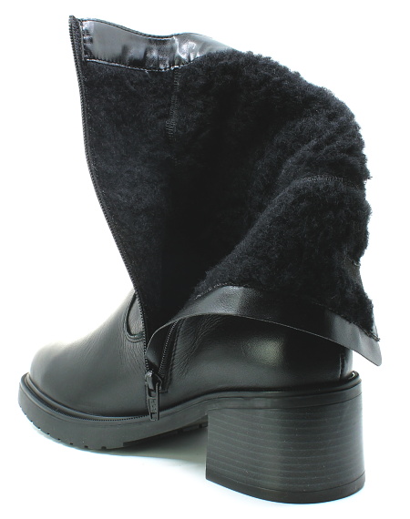 RIEKER Y5257-00 black, dámské polokozačky