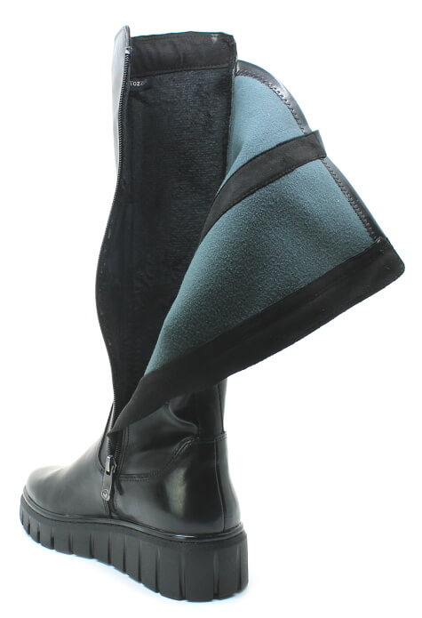 MARCO TOZZI 2-25580-45 001 black, dámské kozačky vel.36