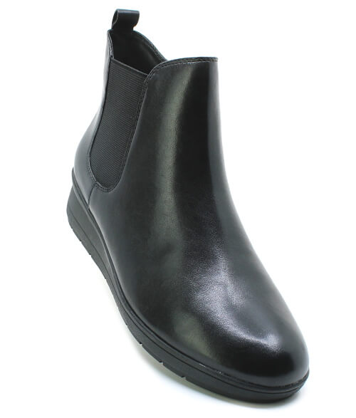 JANA 8-25720-45 001 black, dámská kotníková obuv vel.37