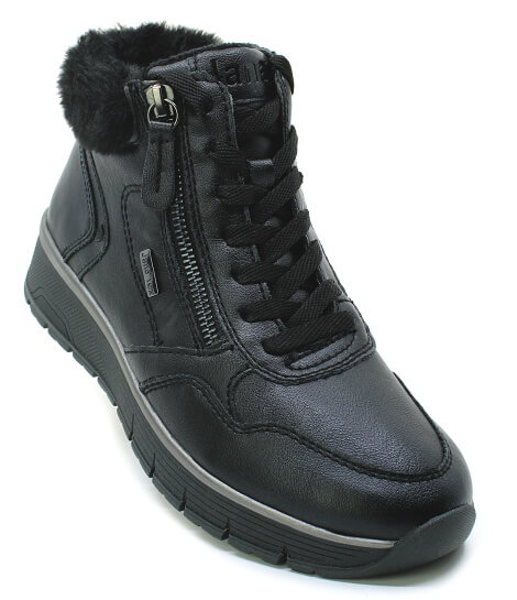 JANA 8-26268-45 001 black, dámská kotníková obuv vel.37