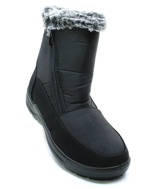 SCANDI 262-0207-A1 black, dámská zimní obuv