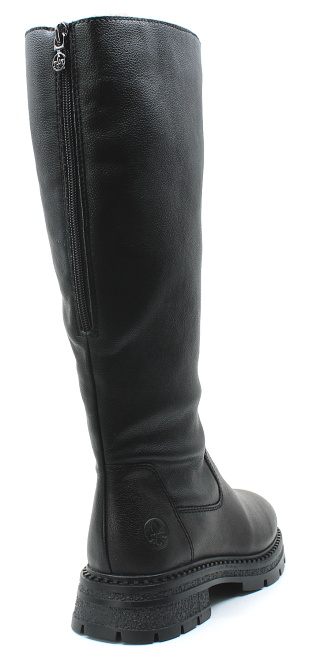 RIEKER Z9856-00 black, dámské kozačky vel.40