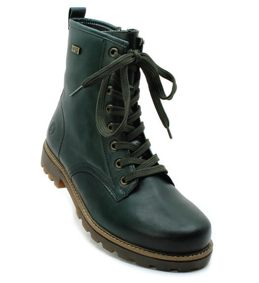 REMONTE D3C70-54 green, dámská kotníková obuv