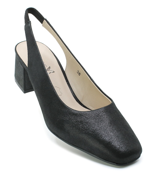 CAPRICE 9-29500-42 043 black metallic, dámské lodičky vel.38