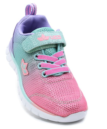 LICO Alenia VS 596043 turkis/lila/rosa, dětské tenisky vel.34