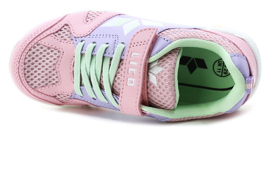 LICO Sport VS 366403 rosa/lila/mint, dětské tenisky vel.29