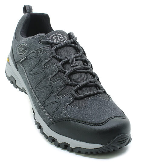 BRÜTTING Mount Mills 211316 grau/schwarz, pánská treková obuv 