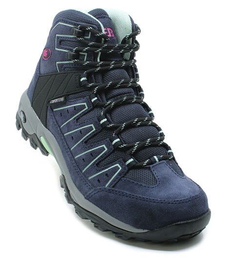 BRÜTTING Mount Pinos High 221335 modrá, dámská treková obuv vel.38