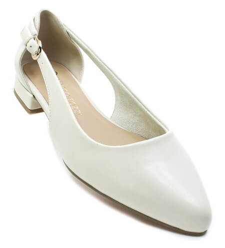 MARCO TOZZI 2-22114-42 403 cream, dámské baleríny vel.37