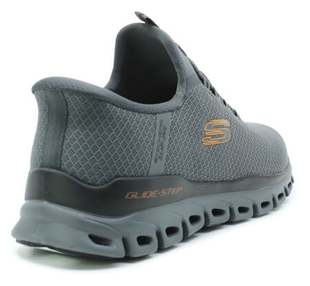 SKECHERS Glide step Noxus 233010/CCOR šedé, pánská obuv  