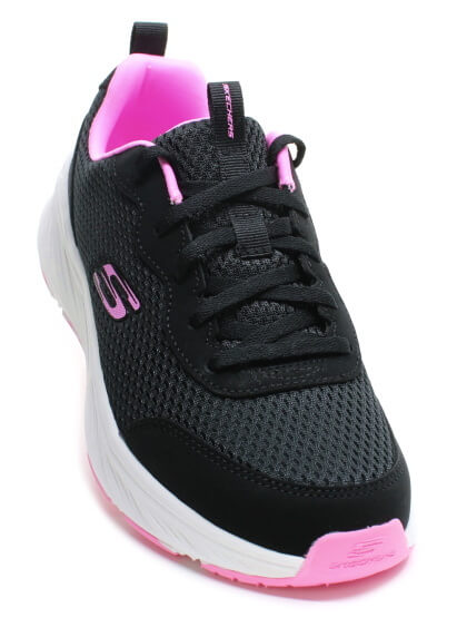 SKECHERS 303982L/BKPK Edgeride black/pink, dívčí tenisky vel.36