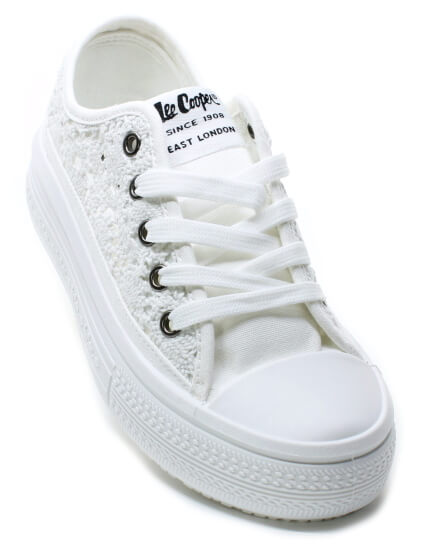 Lee Cooper LCW-26-44-4485L white, dámské tenisky vel.38
