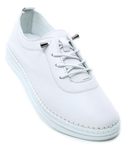 KLOP 125 AZR3023 white, dámské polobotky