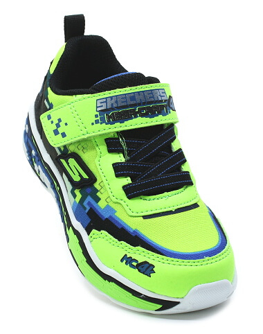 SKECHERS Mega-Craft 4.0 402162N/LMBK zelené, dětské tenisky