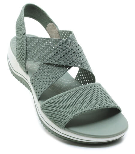 JANA 8-28768-42 701 sage, dámské sandály