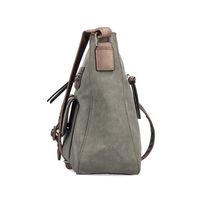 RIEKER H1340-54 khaki, dámská kabelka
