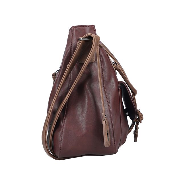 RIEKER H1340-35 burgundy/brown, dámská kabelka