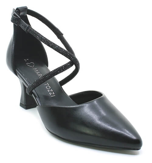 MARCO TOZZI 2-22443-47 001 black, dámská společenská obuv