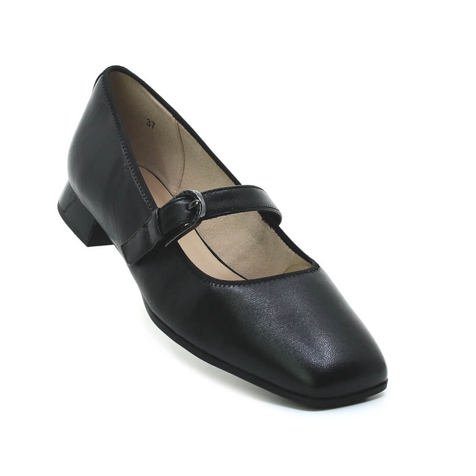 CAPRICE 9-22102-47 022 black nappa, dámské baleriny vel.37
