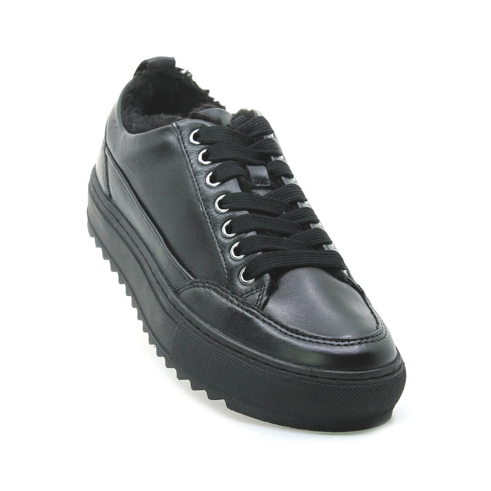 KLONDIKE WS-468R01 black, dámské zimní tenisky vel.38