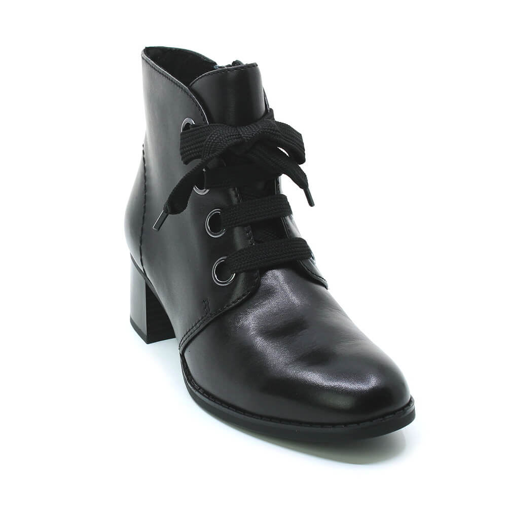 MARCO TOZZI 2-25221-47 001 black, dámská kotníková obuv