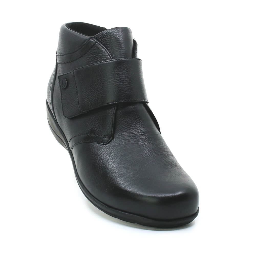 CAPRICE 9-26457-41 022 black nappa, dámská kotníková obuv