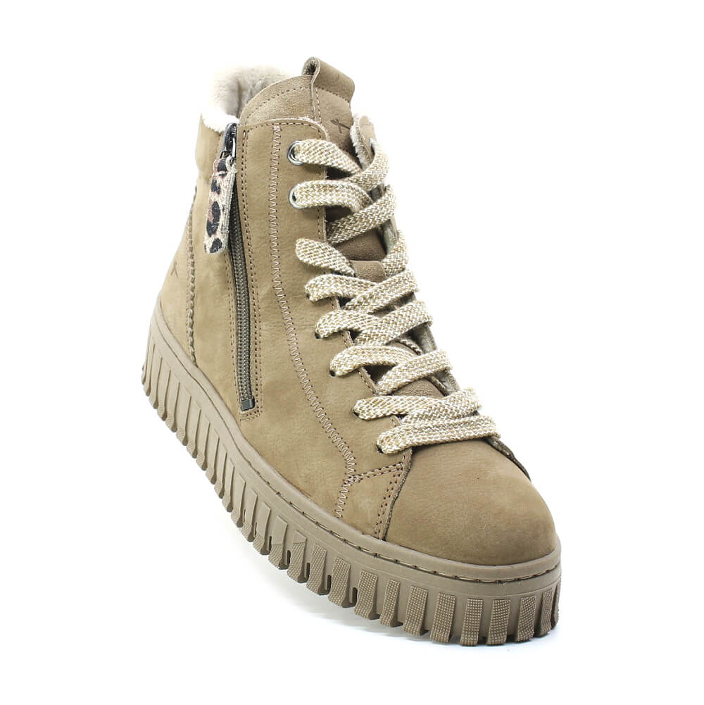 TAMARIS 1-25201-47 400 beige, dámská kotníková obuv