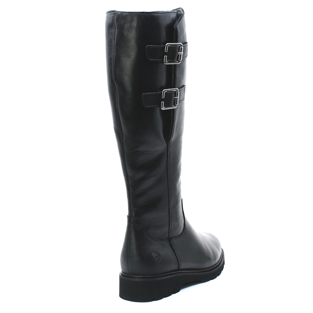 REMONTE D3S74-00 black, dámské kozačky vel.40